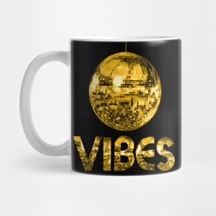 70s Gold Discoball Vibes Mug